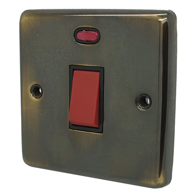 Timeless Aged Timeless Aged Cooker (45 Amp Double Pole) Switch