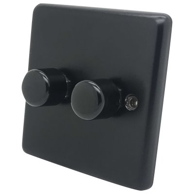 Timeless Black Graphite Timeless Intelligent Dimmer (2 Way)