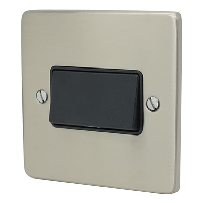 Trim Rounded Satin Nickel Trim Rounded Fan Isolator