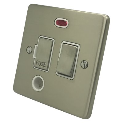 Trim Rounded Satin Nickel Trim Rounded Switched Fused Spur