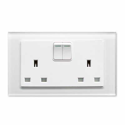 Retrotouch Crystal White Glass